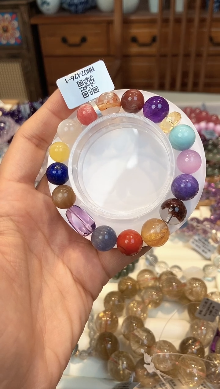 【闪购商品】水晶手串未镶嵌多宝