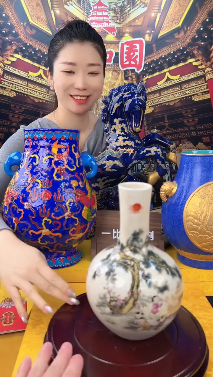 其他颐和园A3-9 陶瓷摆件（一比一古法新烧