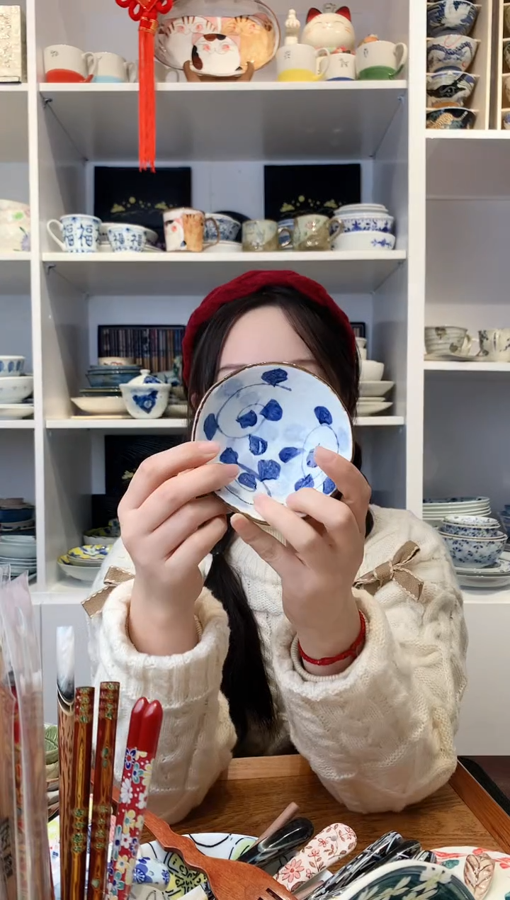 【闪购商品】耐热玻璃唐草花酱料碟