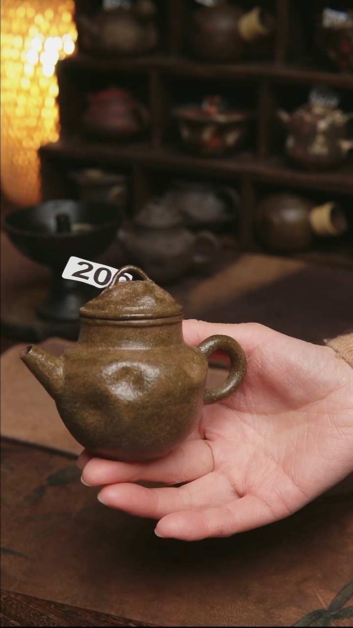 福利209号紫砂手捏 壶110-120毫升