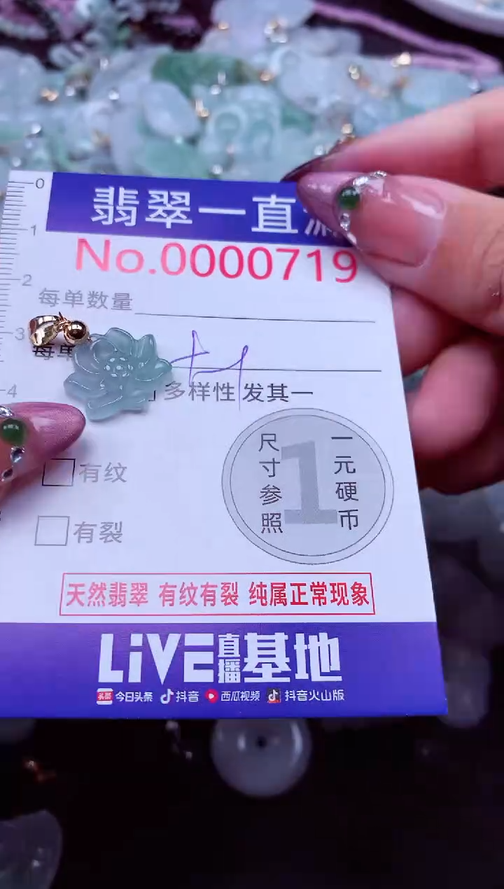 颈饰未镶嵌翡翠719