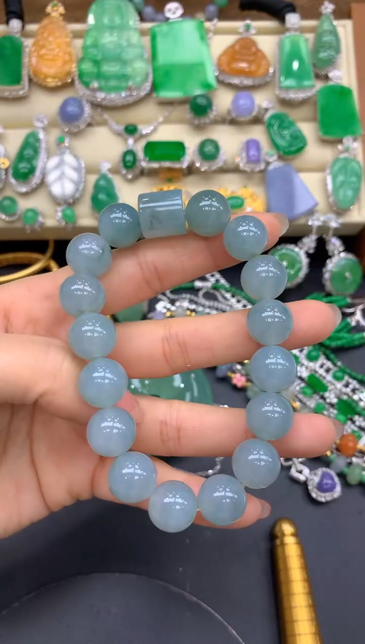 【闪购商品】翡翠手串未镶嵌422-中国好珍宝