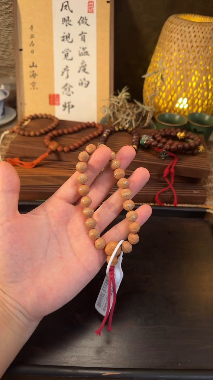 凤眼菩提手串狰镶嵌款11.5mm+