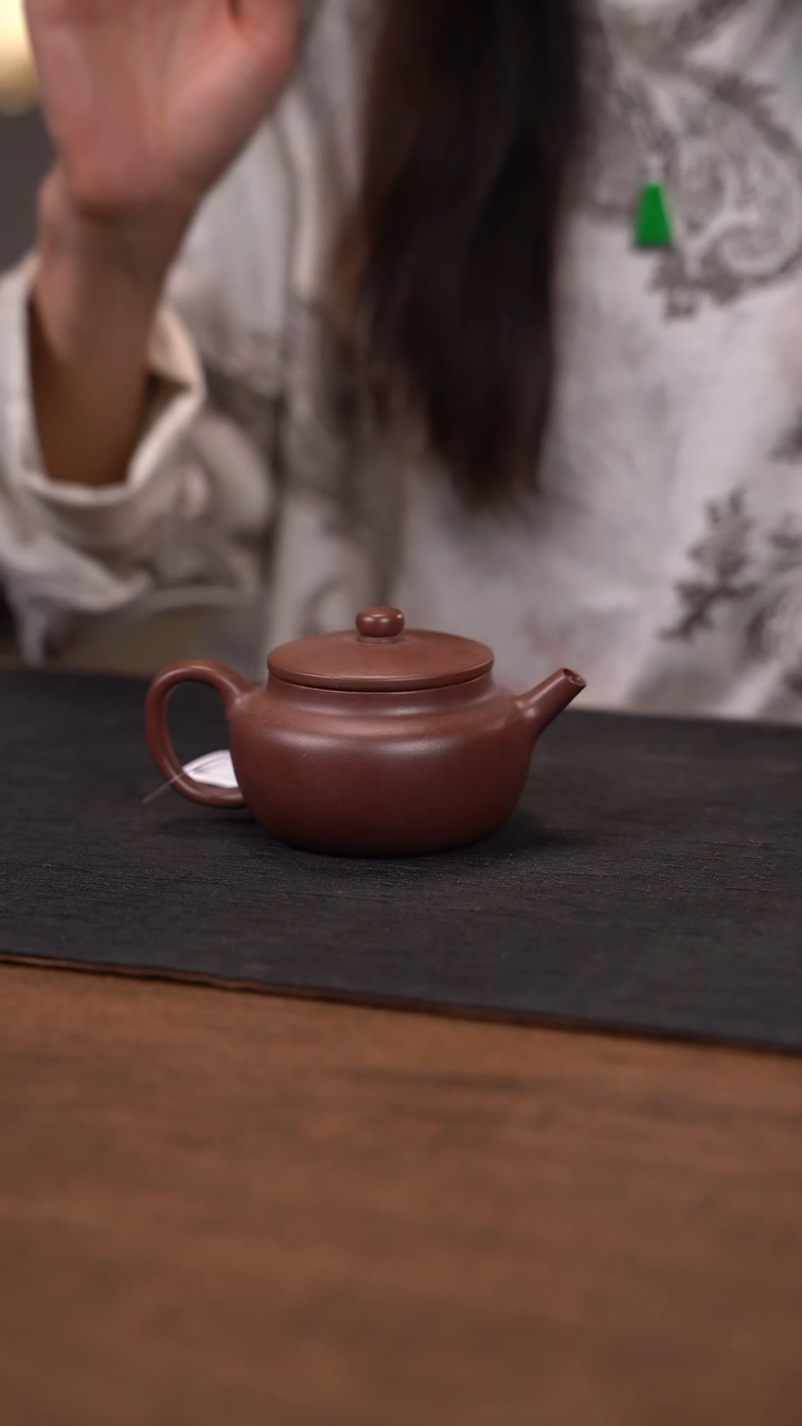 【闪购商品】紫砂茶杯扁桑   600-2-06806