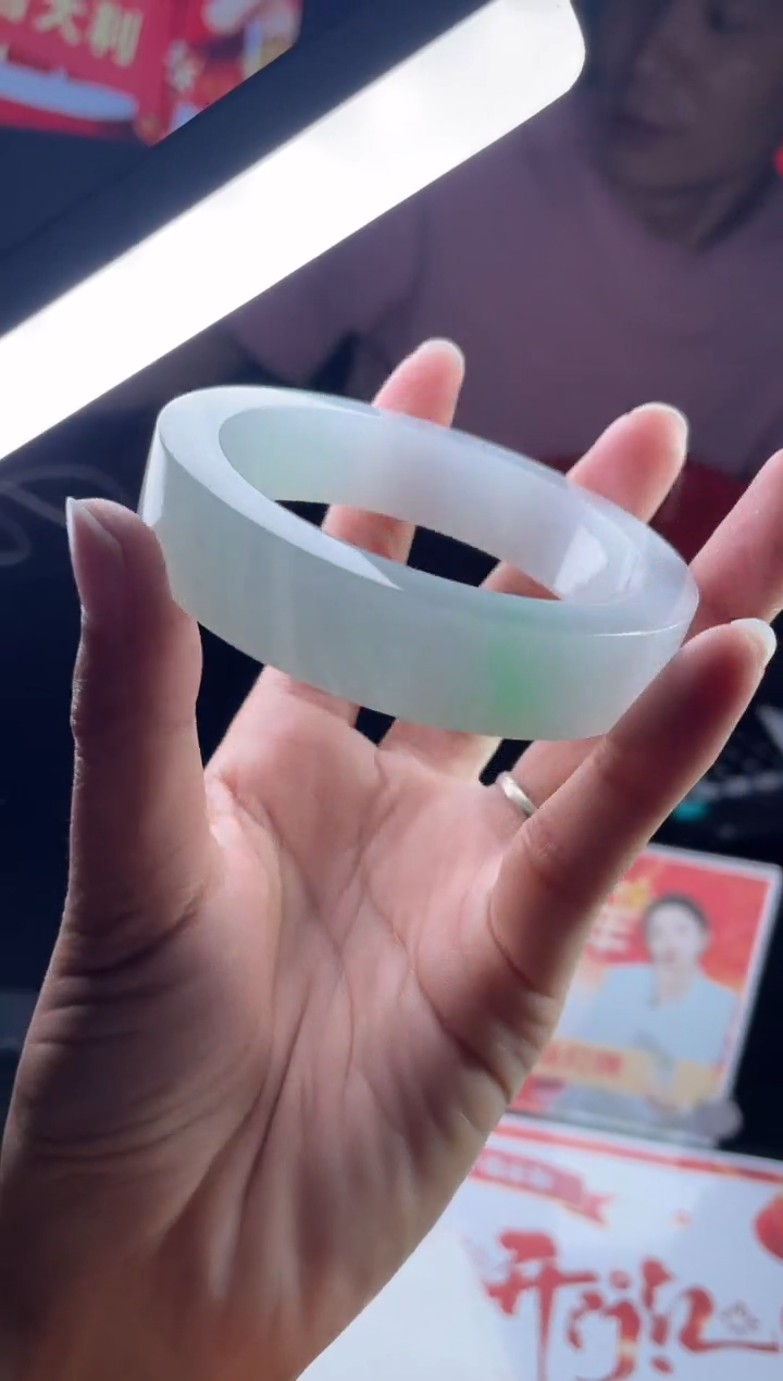 【闪购商品】定制翡翠手镯未镶嵌正圈ZMLSZ-DZS33