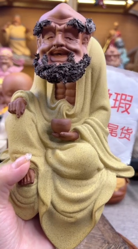 紫砂茶宠器闵茶宠摆件