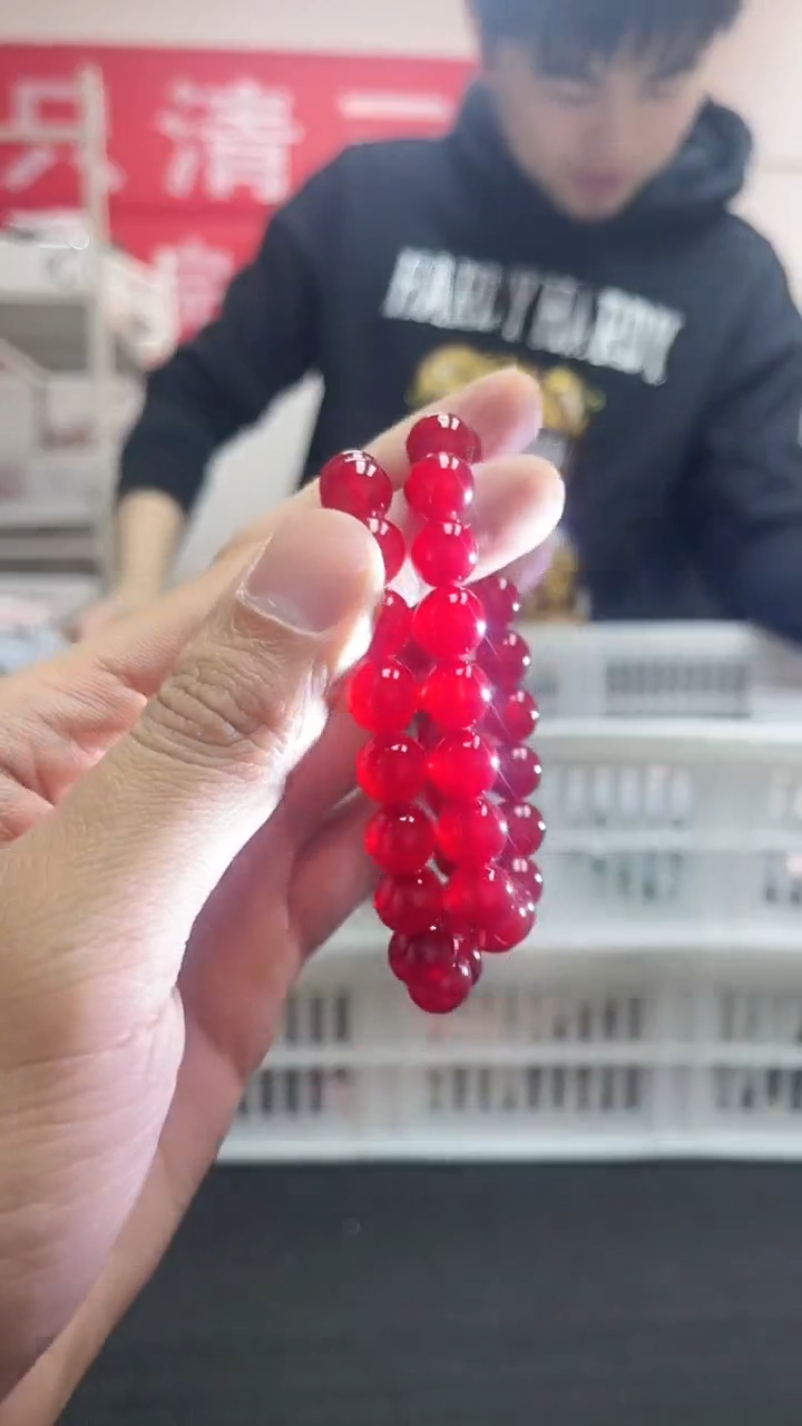 【闪购商品】玛瑙/玉髓手链未镶嵌精美手串105