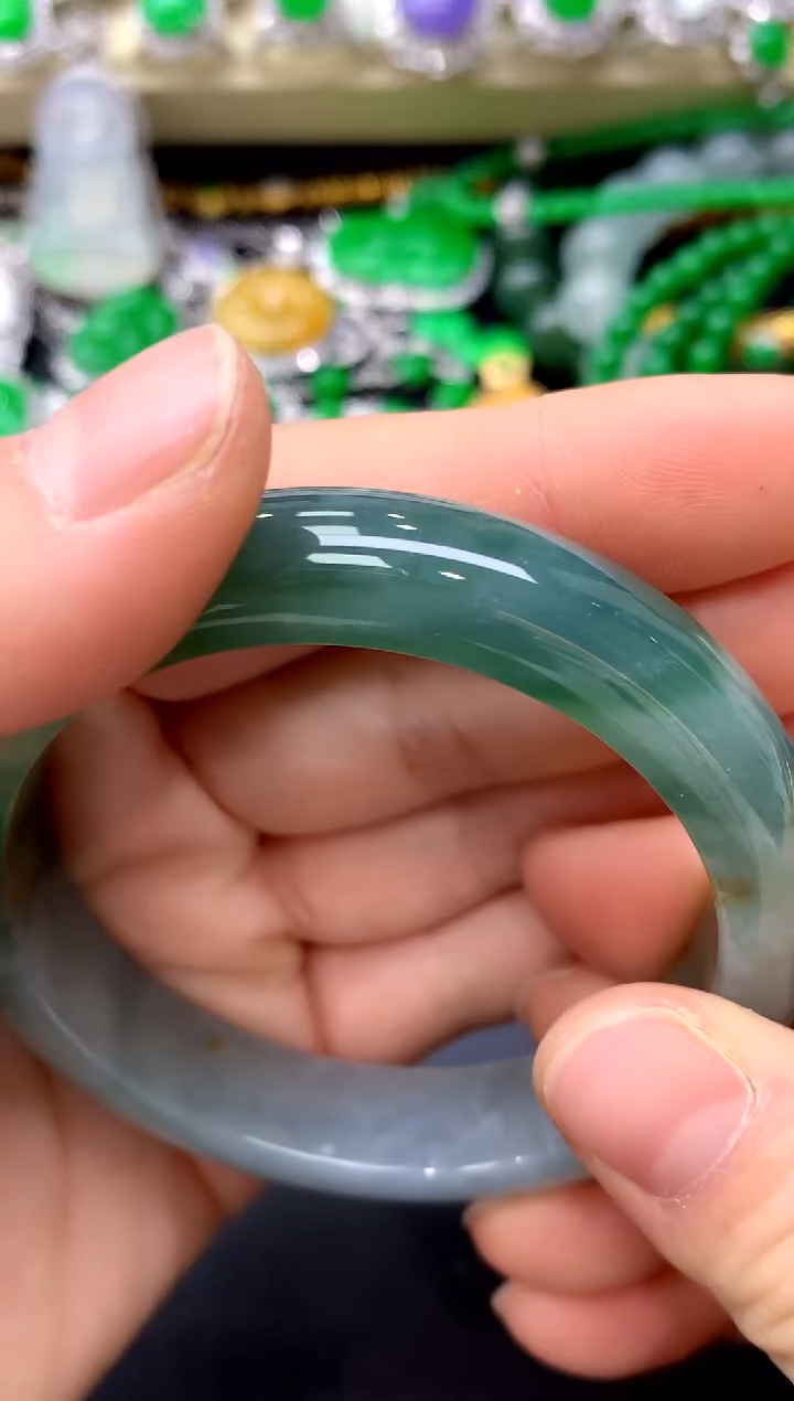 未镶嵌手镯翡翠182-中国好珍宝