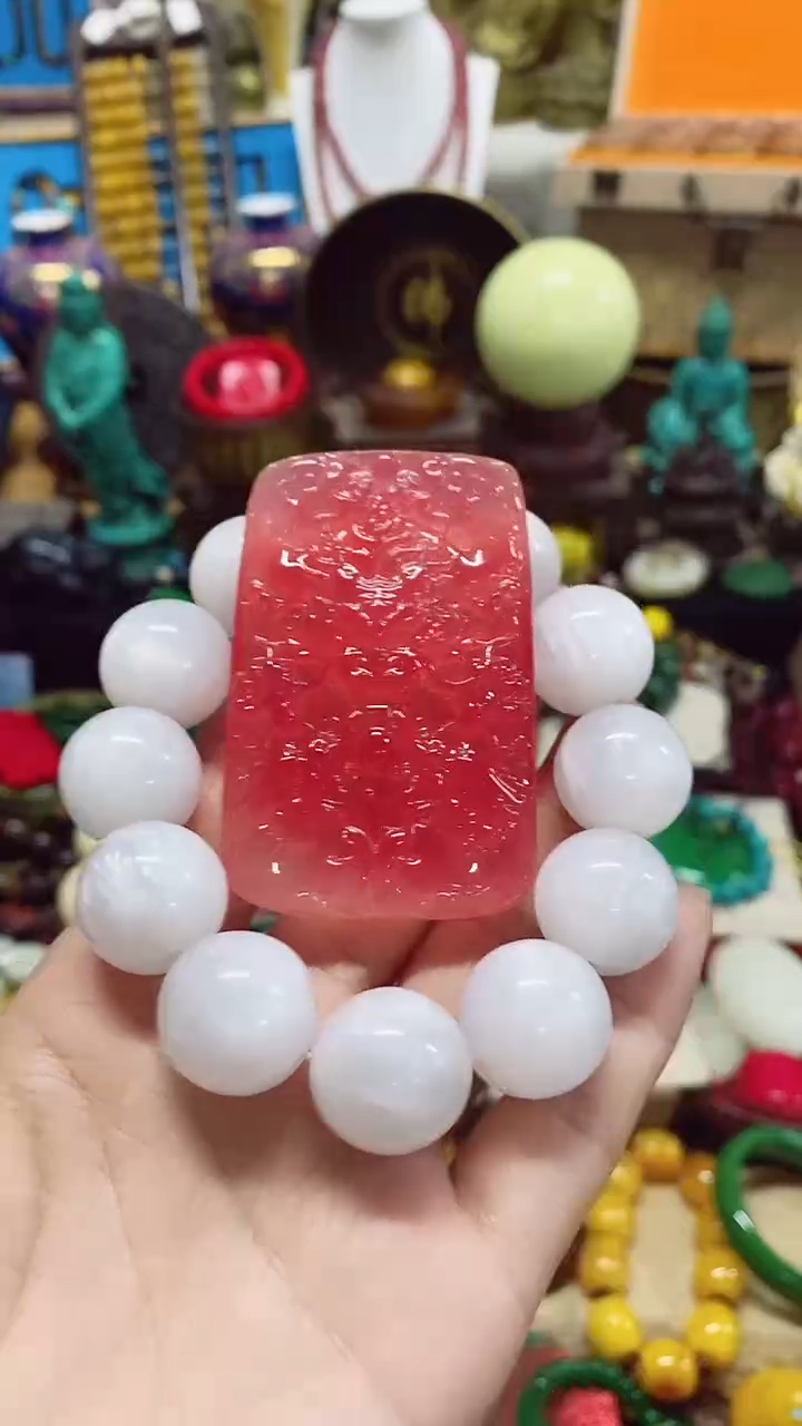 【闪购商品】琥珀颈饰未镶嵌主播推荐主播推荐