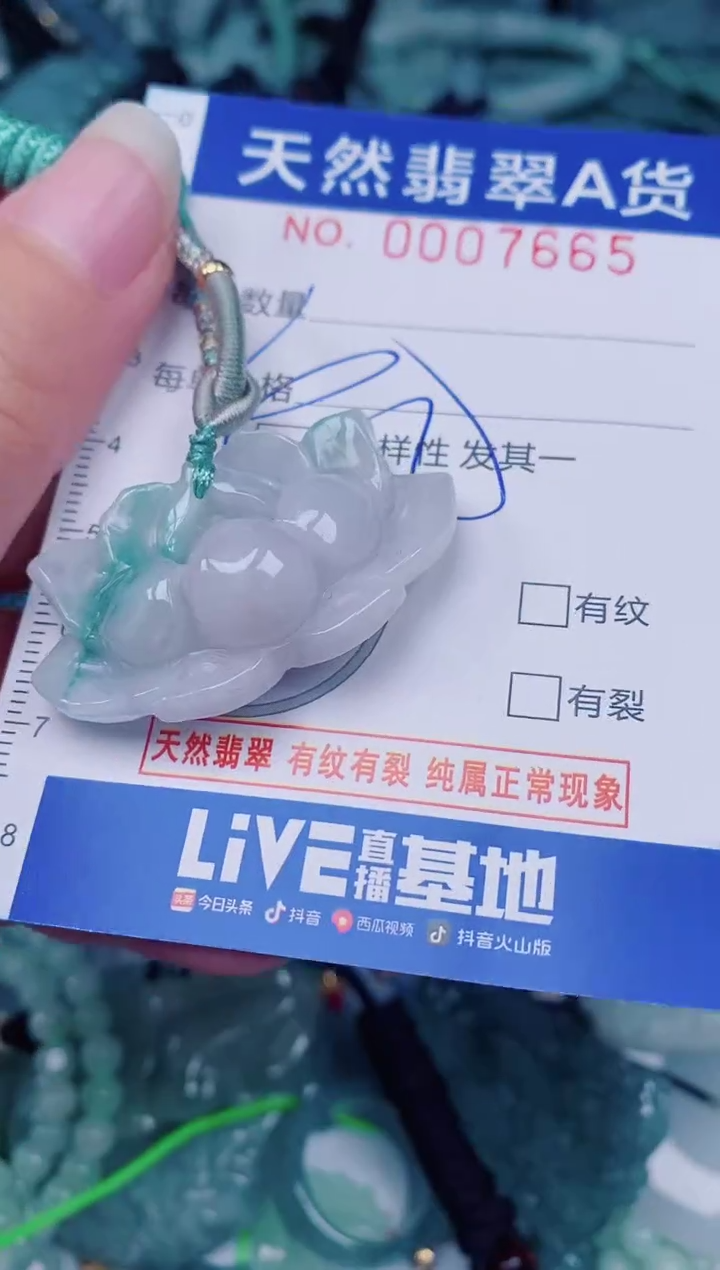 颈饰未镶嵌翡翠00007665