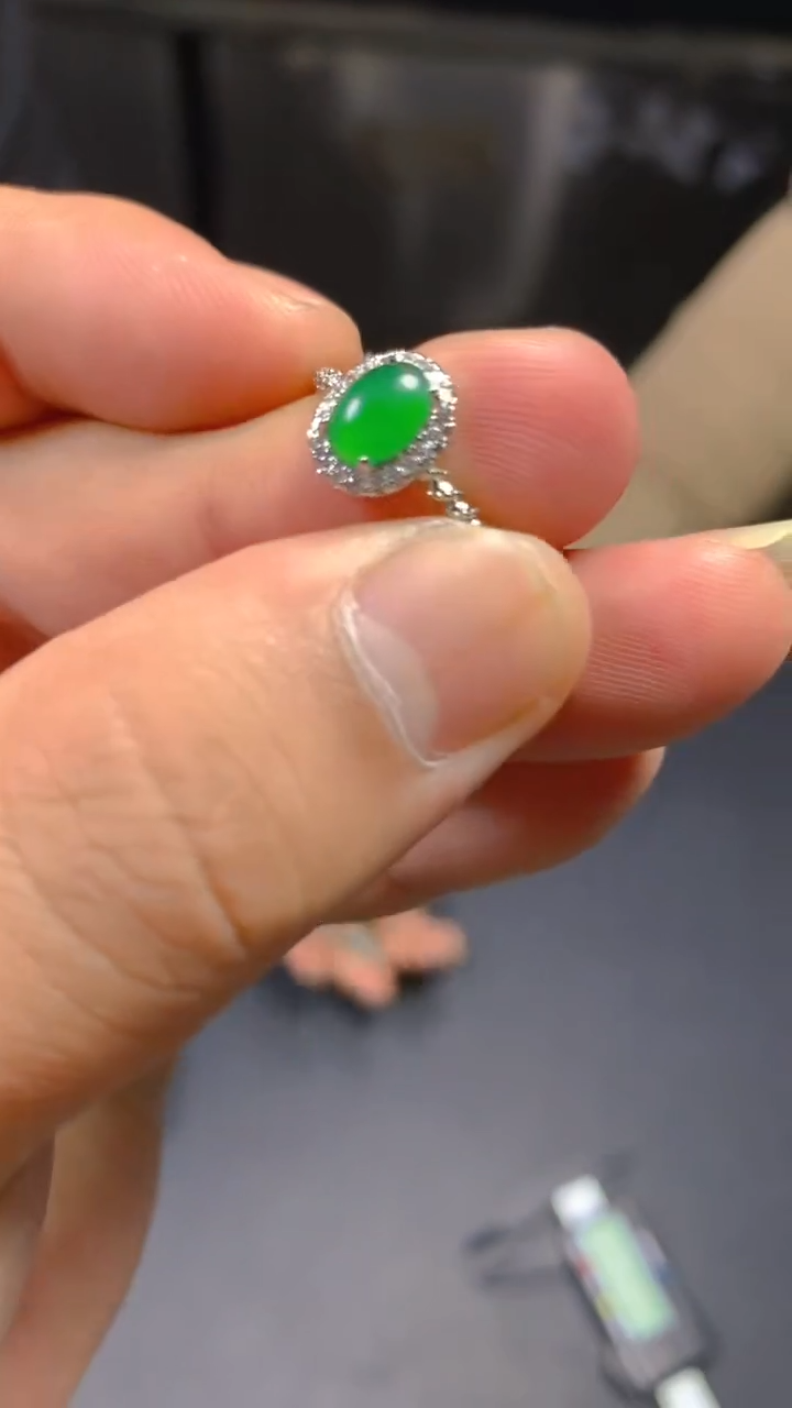 【闪购商品】翡翠戒指未镶嵌0145844442/多样性发一