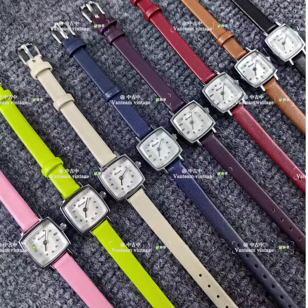 Vanteam手表方形女表时尚款东方女生腕表小巧石英手表《2》