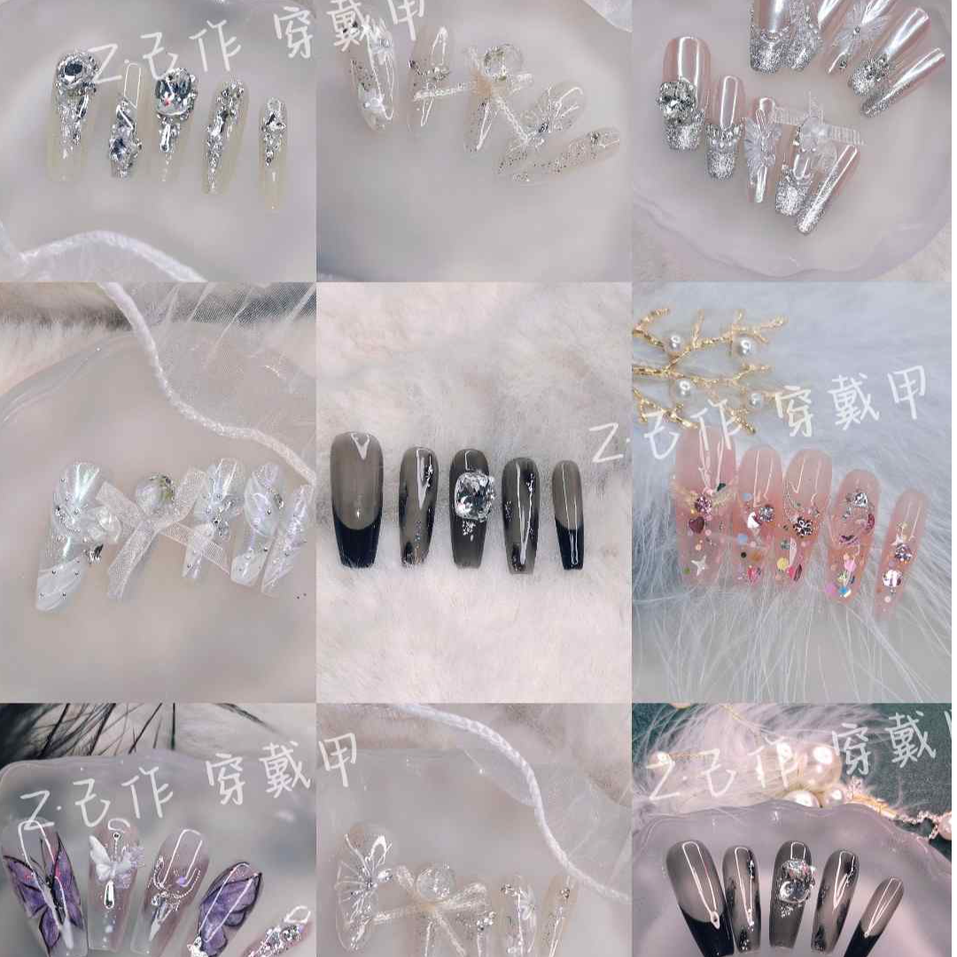 【1199号链接】小手拉  新年秋冬长款  穿戴甲 显白