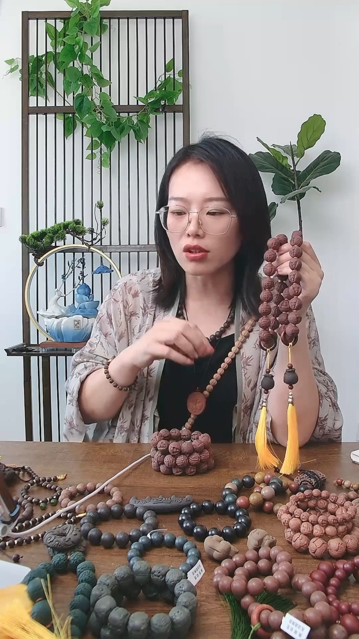 泥塑大四合香方手串