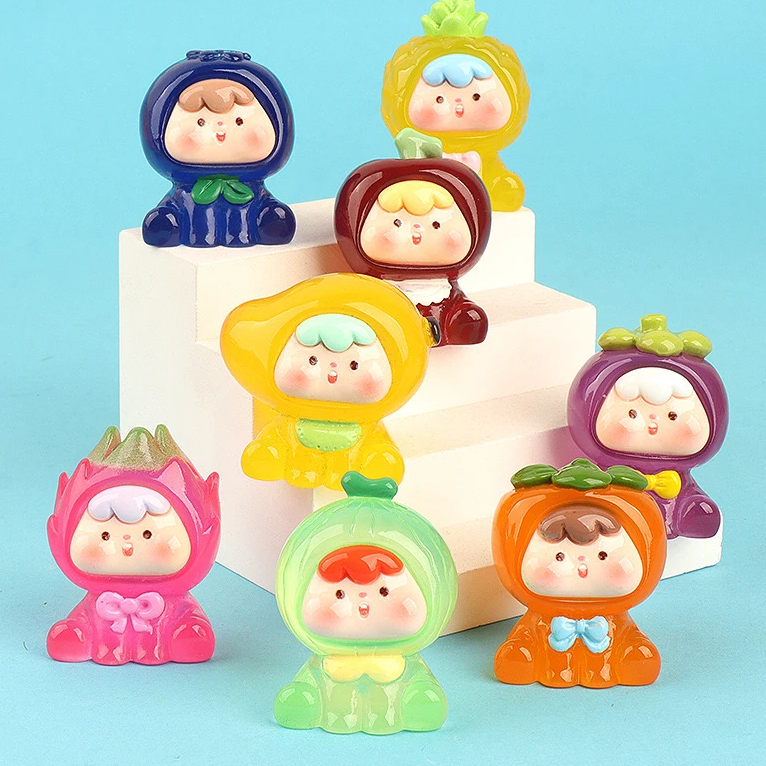 【哪吒2卡牌】礼品水果崽崽diy桌面蛋仔摆件饰品学生礼品汽车