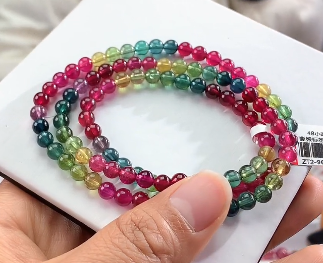 碧玺手串多样性发货