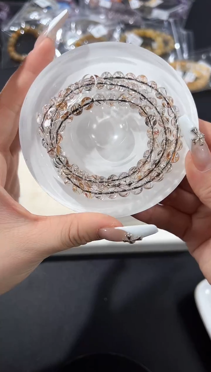 未镶嵌手链水晶9r多样性发其一【1条】默认微瑕