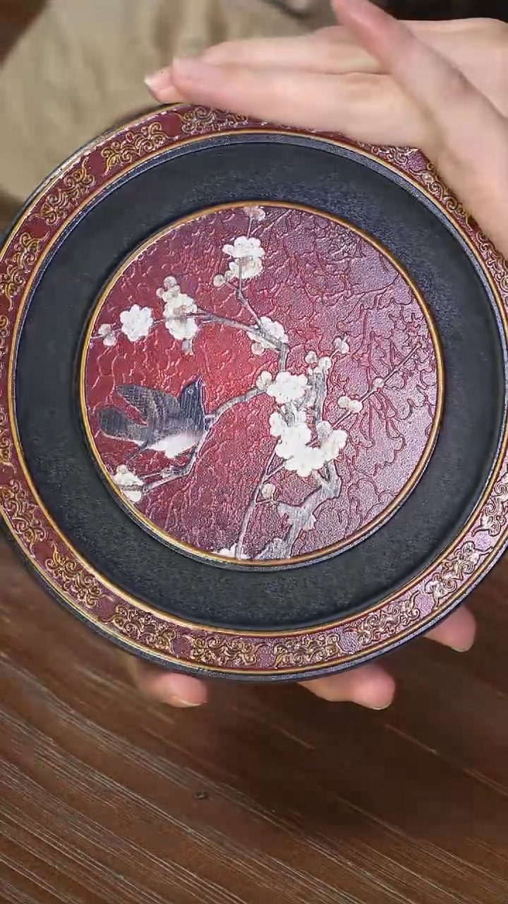 壹藏贰宝喜上眉梢小壶承