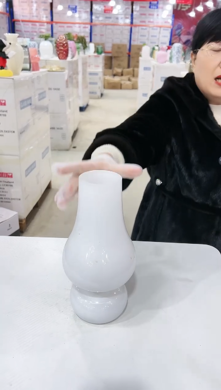 【闪购商品】琉璃白色油灯