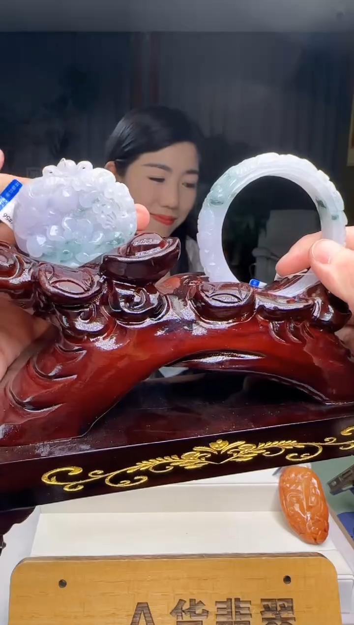 【闪购商品】翡翠摆件未镶嵌DY@@960Q7J03212