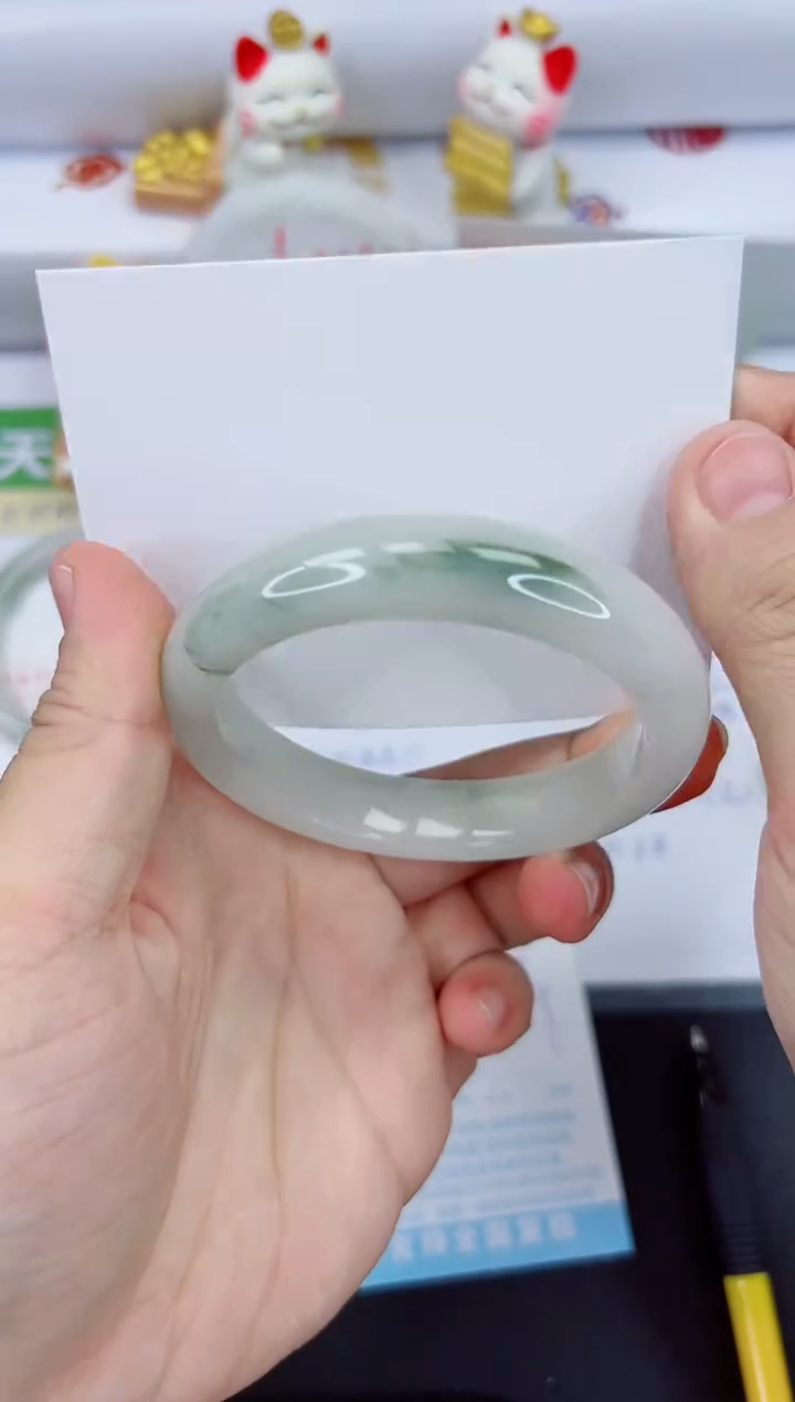 【闪购商品】石英质玉手镯未镶嵌3517-58.8