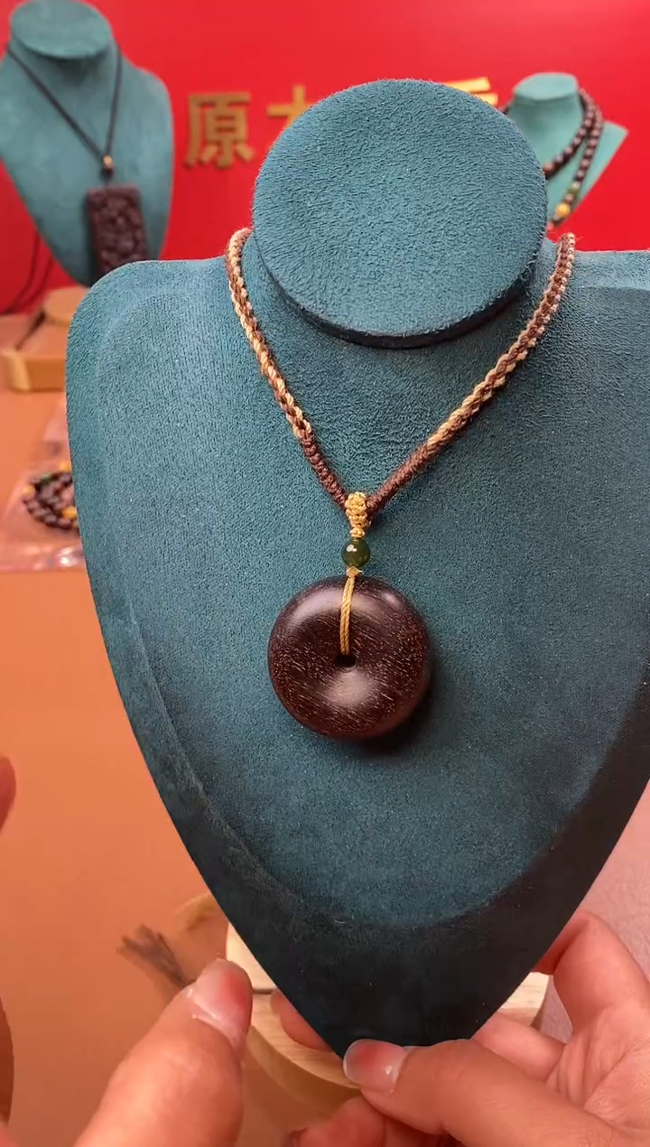 【闪购商品】沉香木手串M沉水芽庄黄棋玉化虎斑瘤疤扣