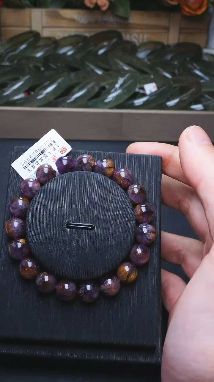 【闪购商品】水晶L009极光达碧兹天眼单圈10m未镶嵌多样性