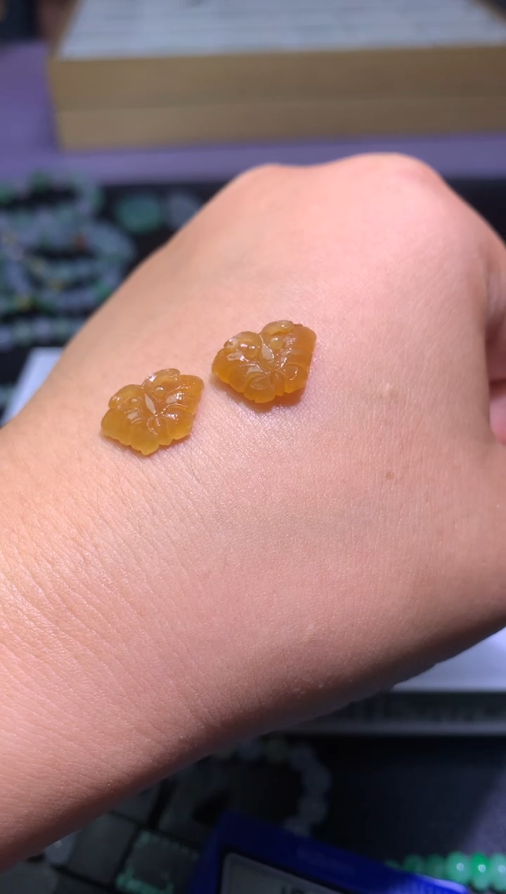 定制翡翠未镶嵌毛货