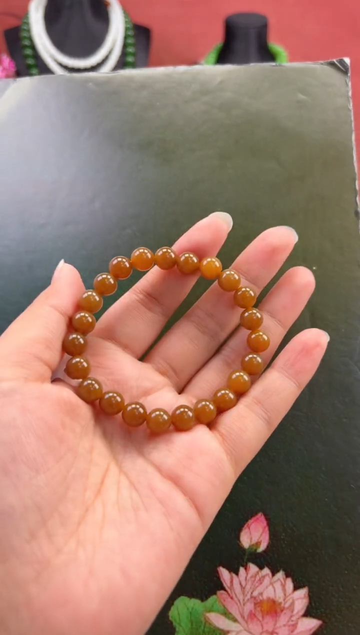 未镶嵌手串和田玉手串