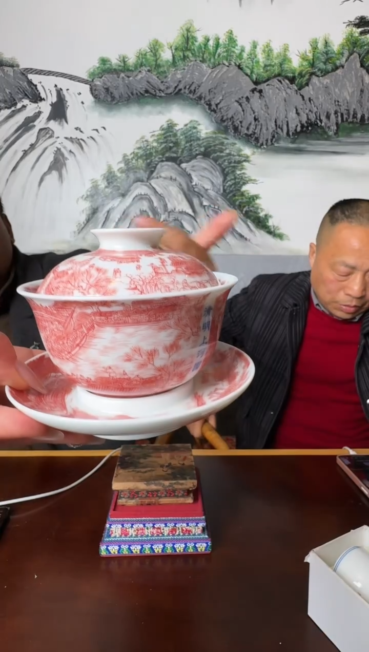 摆件陶铭博柴窑-流水49