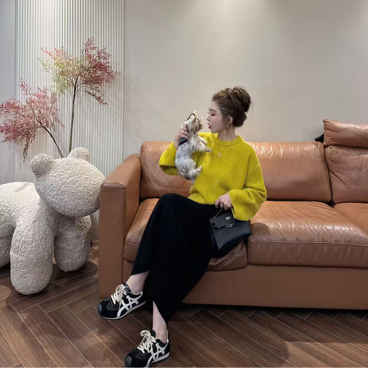 J13 高级感显瘦保暖宽松毛衣 EJ1303