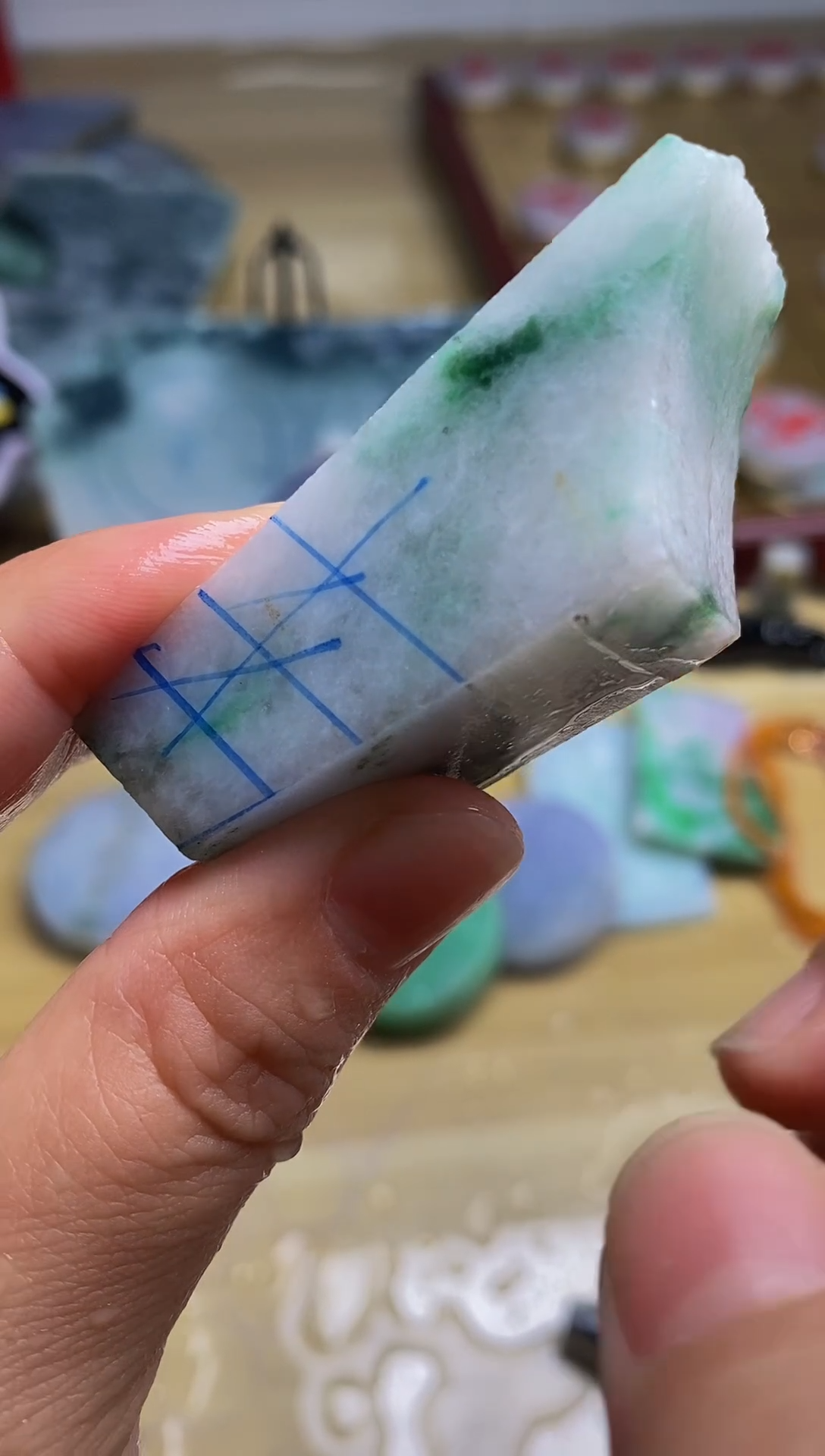 裸石翡翠缅甸翡翠A货473