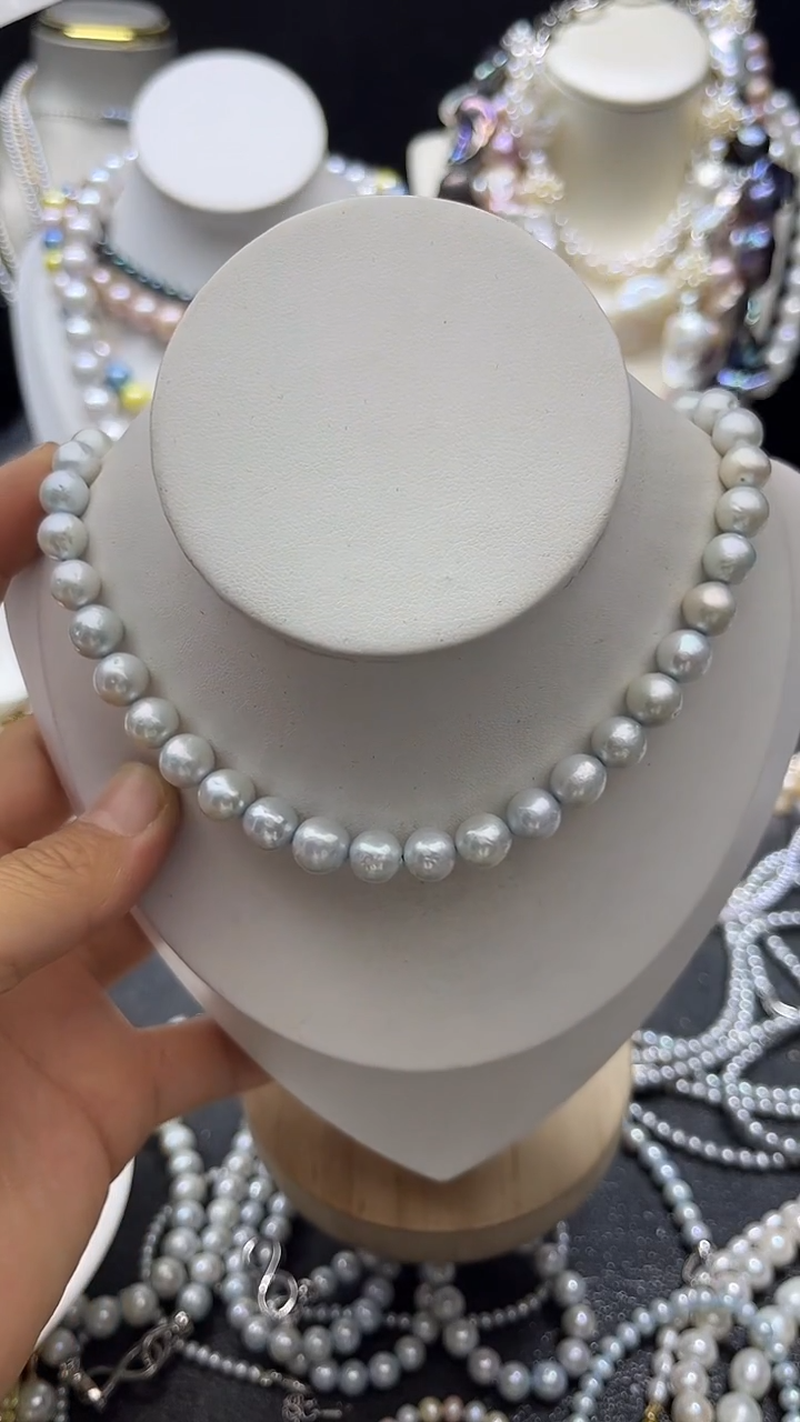 颈饰未镶嵌淡水珍珠多人