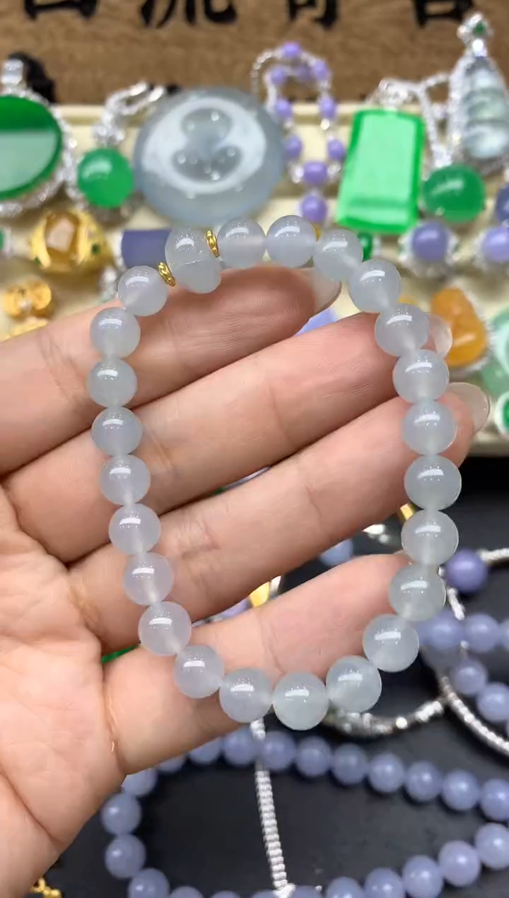 【闪购商品】翡翠手串未镶嵌334-中国好珍宝