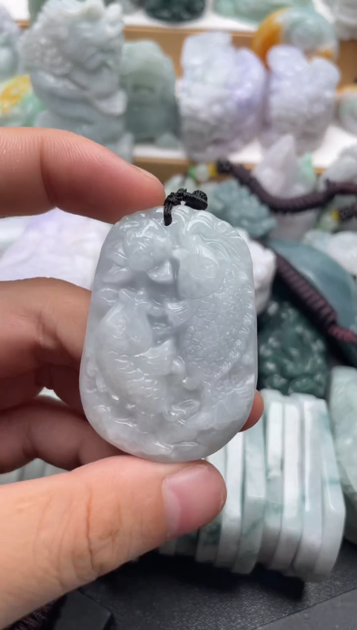 吊坠(不含链)未镶嵌翡翠1