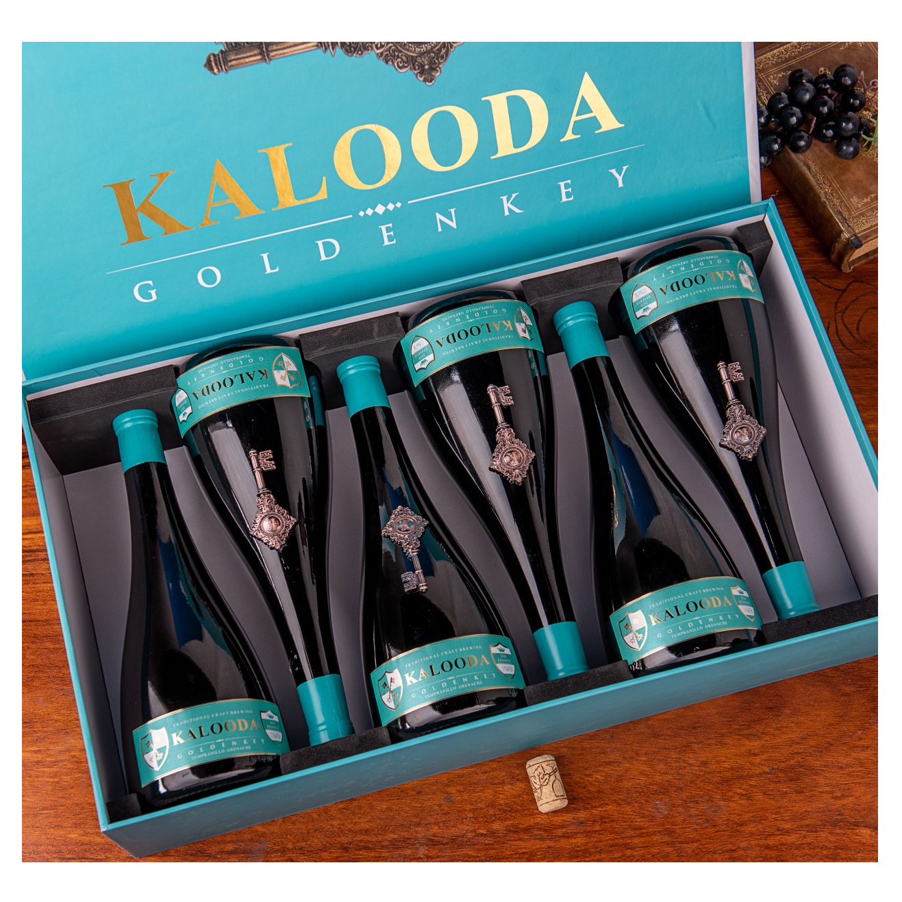 卡鲁达.金钥匙干红葡萄酒13.5度*750毫升*6瓶装