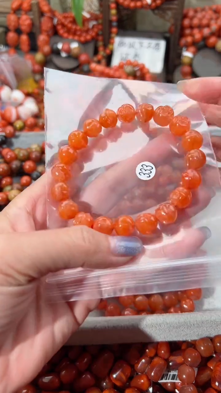 【闪购商品】南红玛瑙手串未镶嵌10+