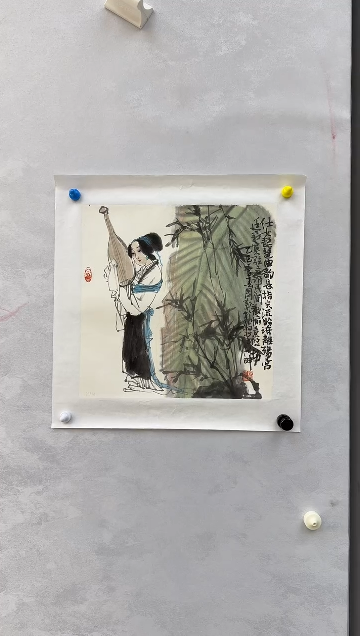 国画炳山艺术--杨国新老师作品 