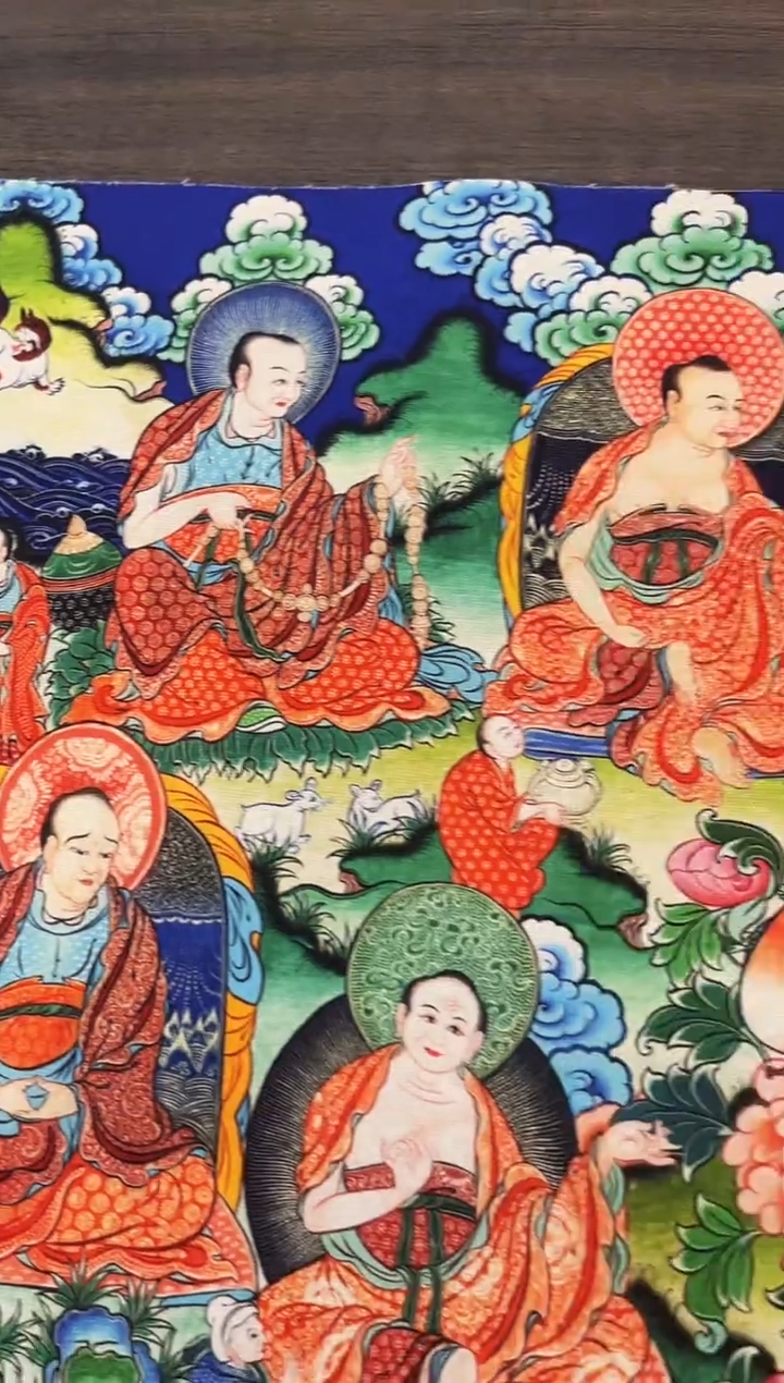 卷轴画唐卡16046