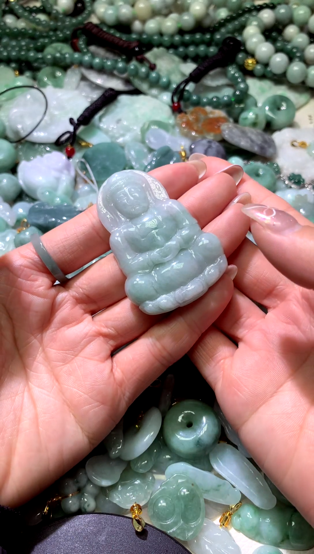 吊坠(不含链)未镶嵌翡翠1