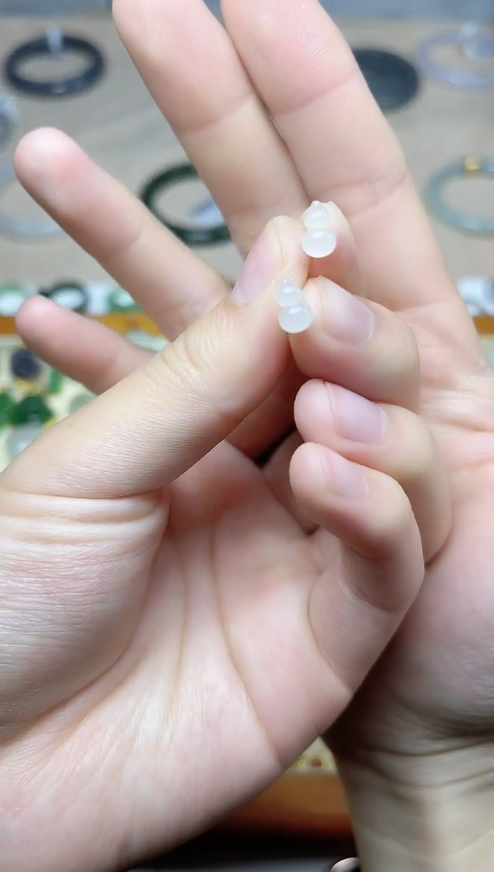 【闪购商品】和田玉耳饰银S925镶嵌葫芦06