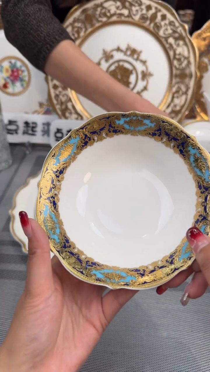 【闪购商品】瓷片6寸水果碗  福利价