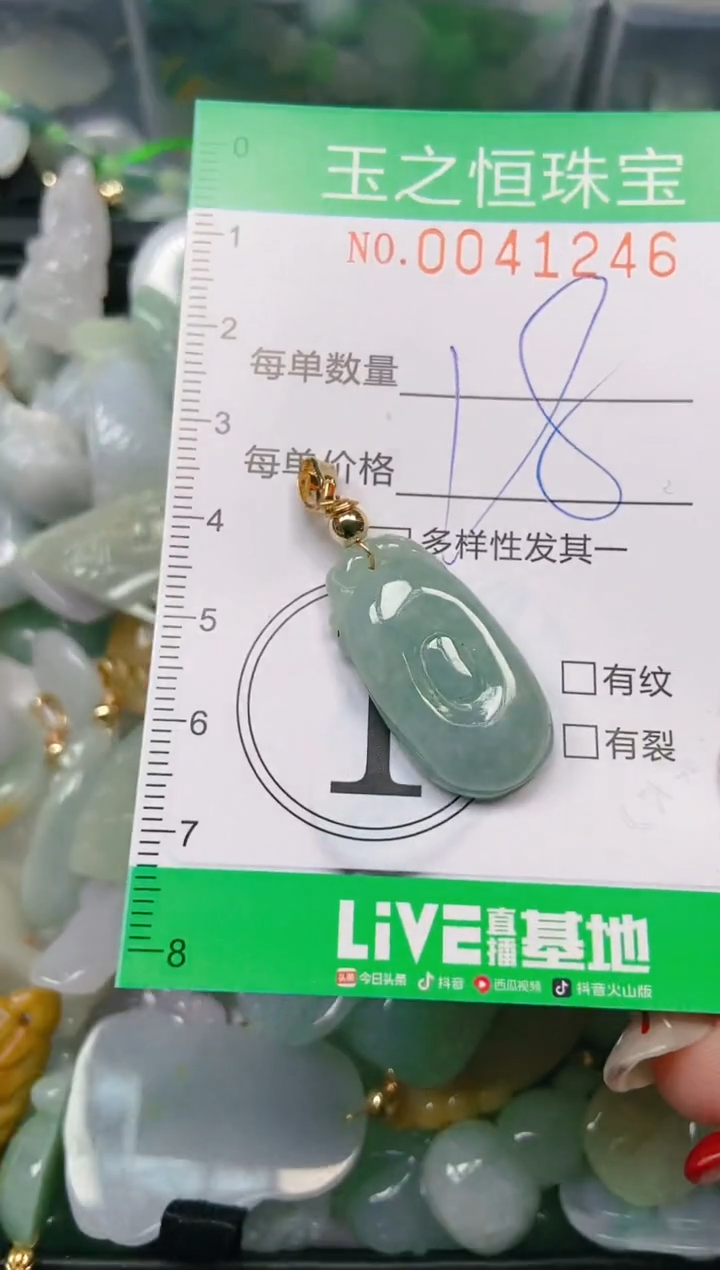 【闪购商品】翡翠颈饰未镶嵌闪购0041246