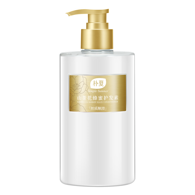 朴夏山茶花蜂蜜丝质顺滑护发素500ml