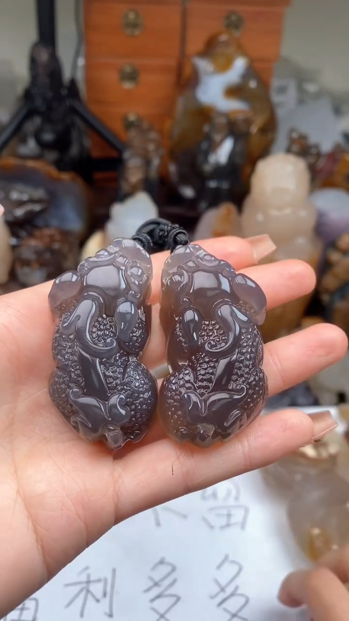 【闪购商品】玛瑙/玉髓颈饰未镶嵌AA