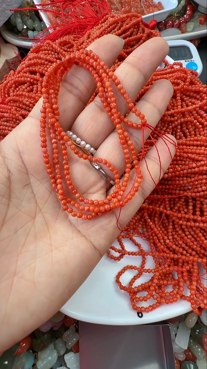 未镶嵌南红玛瑙珠宝半成品Z1长链多样性发其一