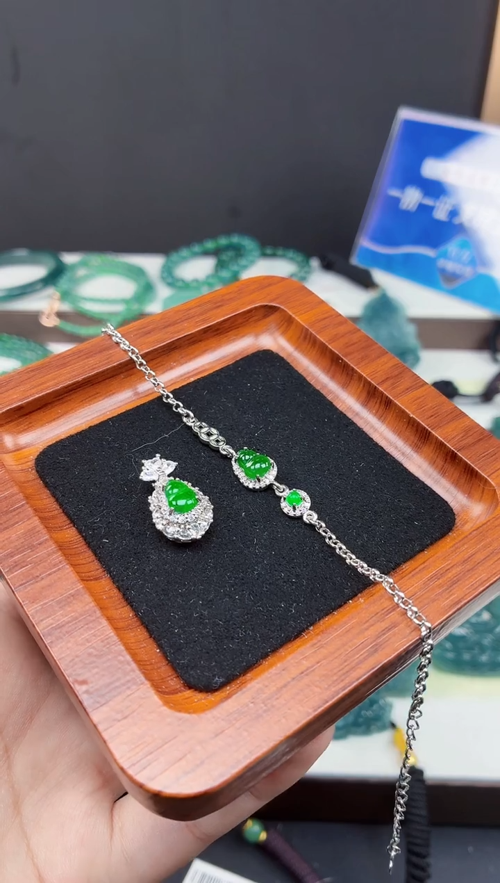 颈饰未镶嵌翡翠DLZ25120920拍一发二