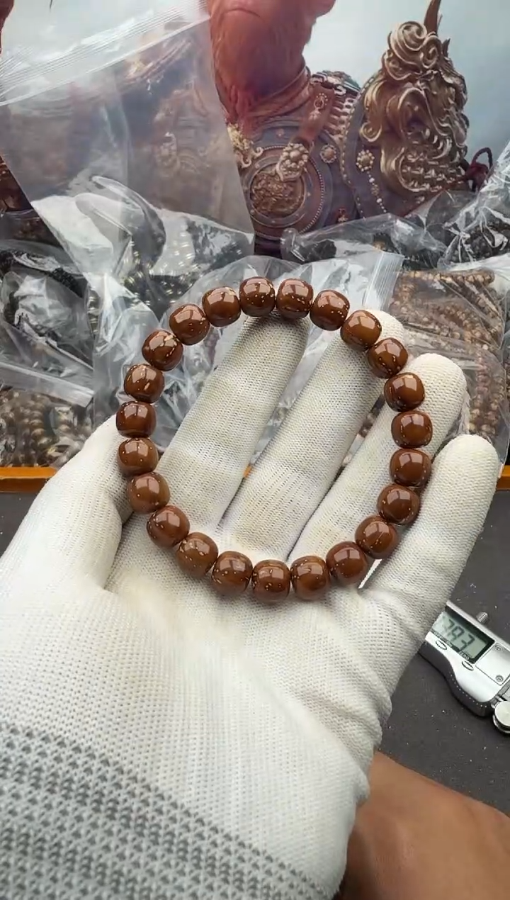 手串紫金鼠89号实心