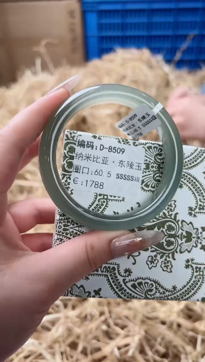 未镶嵌手镯石英质玉D-8509