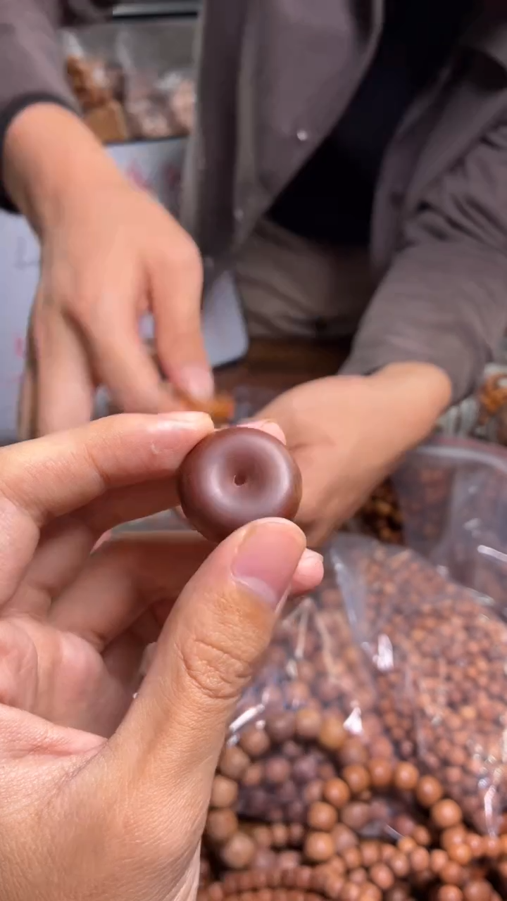 檀香木手串/手链平安扣小2.6*1